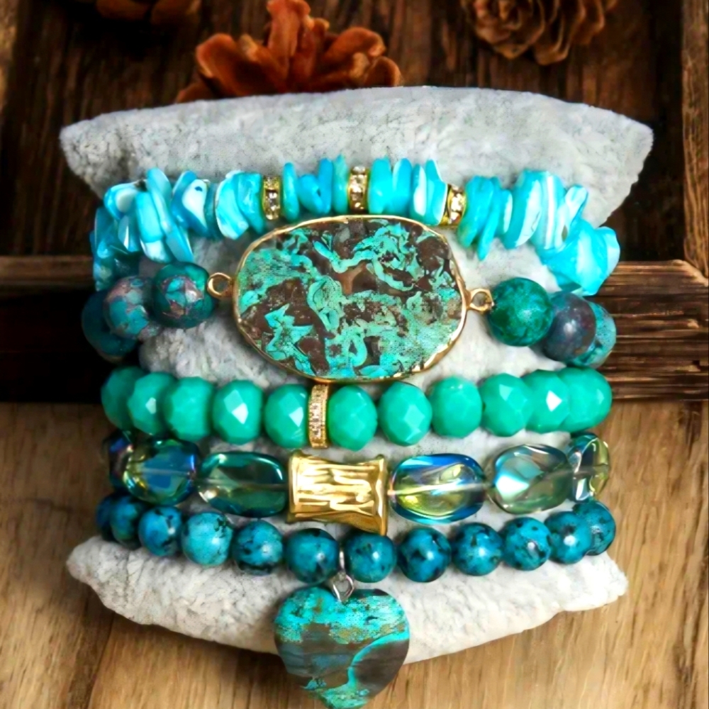 Turquoise Lux Stack